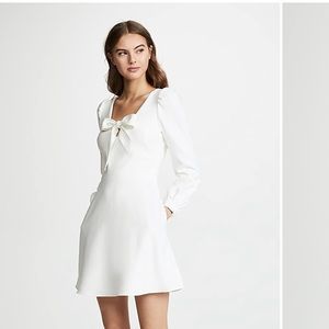 NWT Black Halo Ellen Mini Dress in Porcelain White Size 8